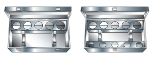 Mod. 144-145 - Metal boxes for FIL MAS SF-SN
