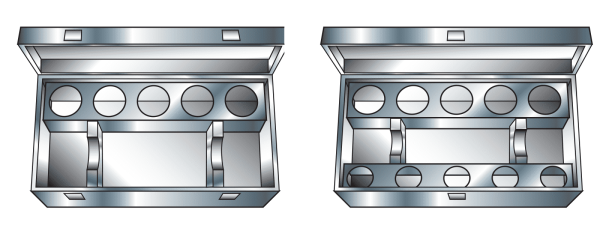 Mod. 144-145 - Metal boxes for FIL MAS SF-SN