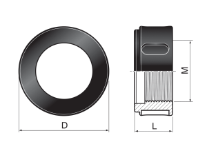 Mod. 501 - Extractor nut