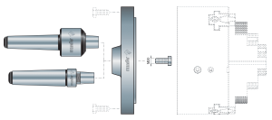 Extraction screw for Mod. FLG